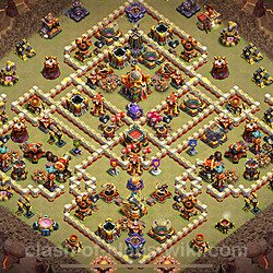 Base plan (layout), Town Hall Level 16 for clan wars (#2970)