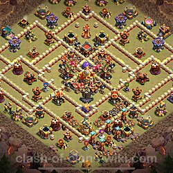 Base plan (layout), Town Hall Level 16 for clan wars (#2971)