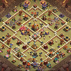 Die Base Rathaus LvL 16 für Clan Krieg (#2998)