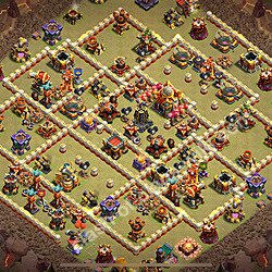 Die Base Rathaus LvL 16 für Clan Krieg (#2999)