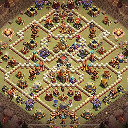 Base plan (layout), Town Hall Level 16 for clan wars (#3012)