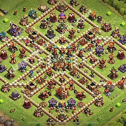 Base plan (layout), Town Hall Level 16 for clan wars (#3164)