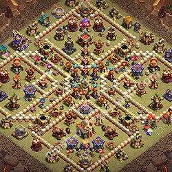 Tata letak base, Balai Kota Level 16 untuk perang klan (#3164)