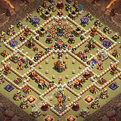 Base plan (layout), Town Hall Level 16 for clan wars (#3375)