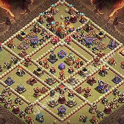 Base plan (layout), Town Hall Level 16 for clan wars (#3470)