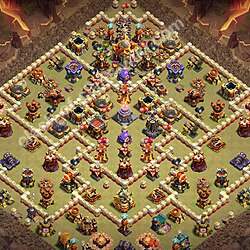 Base plan (layout), Town Hall Level 16 for clan wars (#3562)