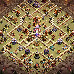 Base plan (layout), Town Hall Level 16 for clan wars (#3599)