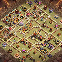 Base plan (layout), Town Hall Level 16 for clan wars (#3636)