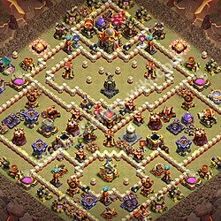 Base plan (layout), Town Hall Level 16 for clan wars (#3637)