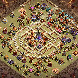 Base plan (layout), Town Hall Level 16 for clan wars (#3689)