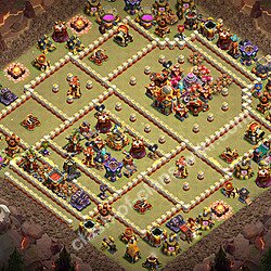 Die Base Rathaus LvL 16 für Clan Krieg (#3690)