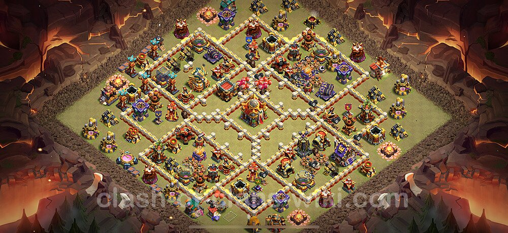 Municipio livello 16 Base di Guerra + Link - Miglior Disposizione Villaggio COC TH16, #2890