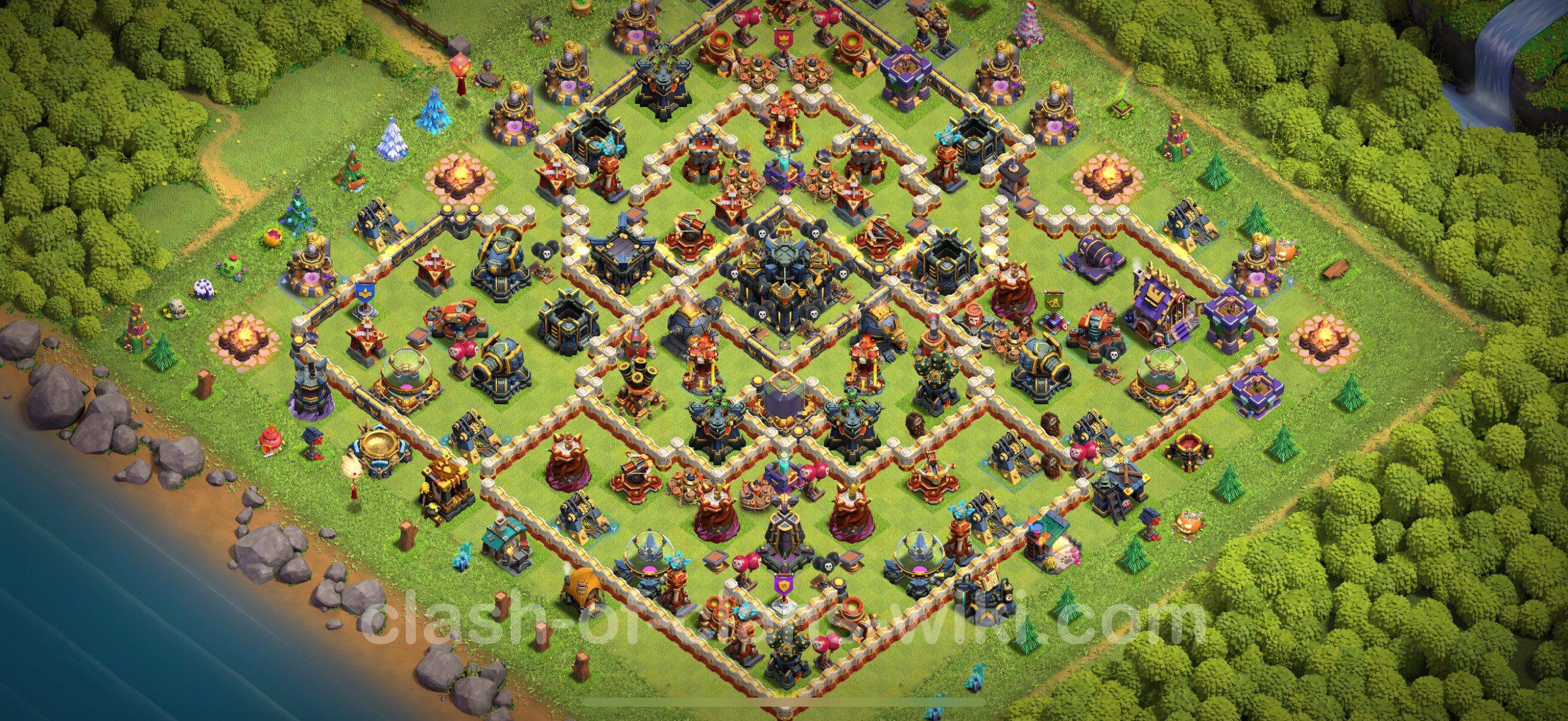 Municipio livello 17 Anti 2 Stelle + Link, Legend League TH17