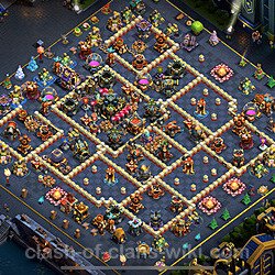 Municipio livello 17 Base + Link - Miglior Disposizione Villaggio per Difesa COC TH17, #2267