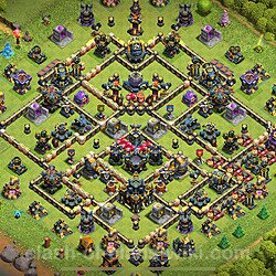 Die Base Rathaus LvL 17 für Trophäen (Verteidigung) (#2693)