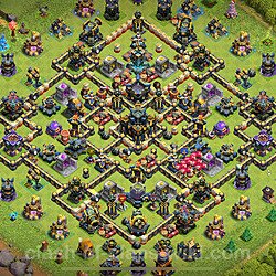 Die Base Rathaus LvL 17 für Trophäen (Verteidigung) (#2698)