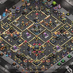 Base plan (layout), Town Hall Level 17 for trophies (defense) (#2722)