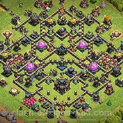 Base plan (layout), Town Hall Level 17 for trophies (defense) (#2984)