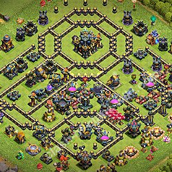 Base plan (layout), Town Hall Level 17 for trophies (defense) (#3526)