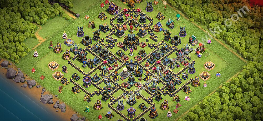 Base Trofi TH17 dengan Link, Salin Desain Base Balai Kota 17 2026, #2247