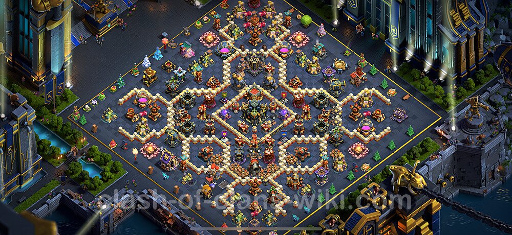 Anti Everything TH17 Base Plan with Link, Copy Town Hall 17 Design 2024, #2290