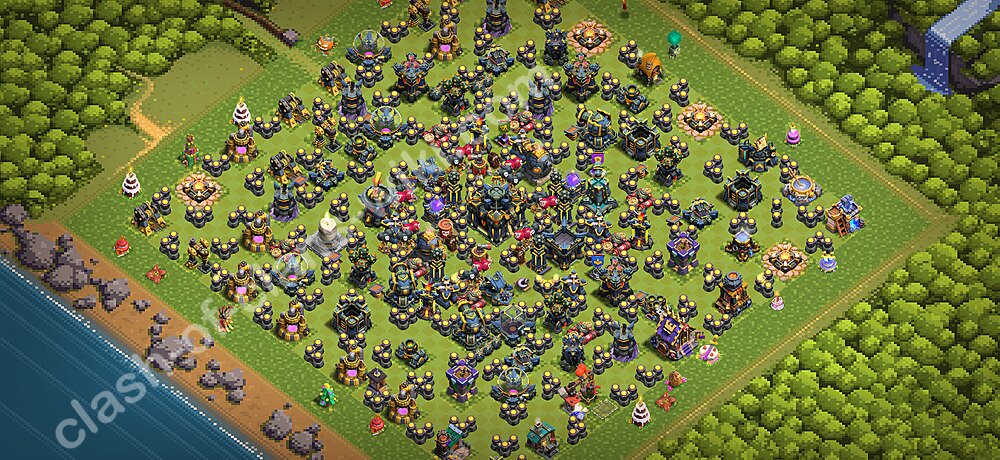 Base Trofi TH17 dengan Link, Salin Desain Base Balai Kota 17 2026, #3708