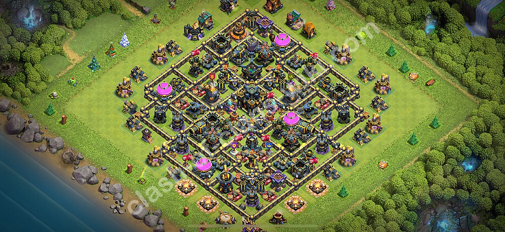 Base plan TH17 (design / layout) with Link for Farming 2025, #2324