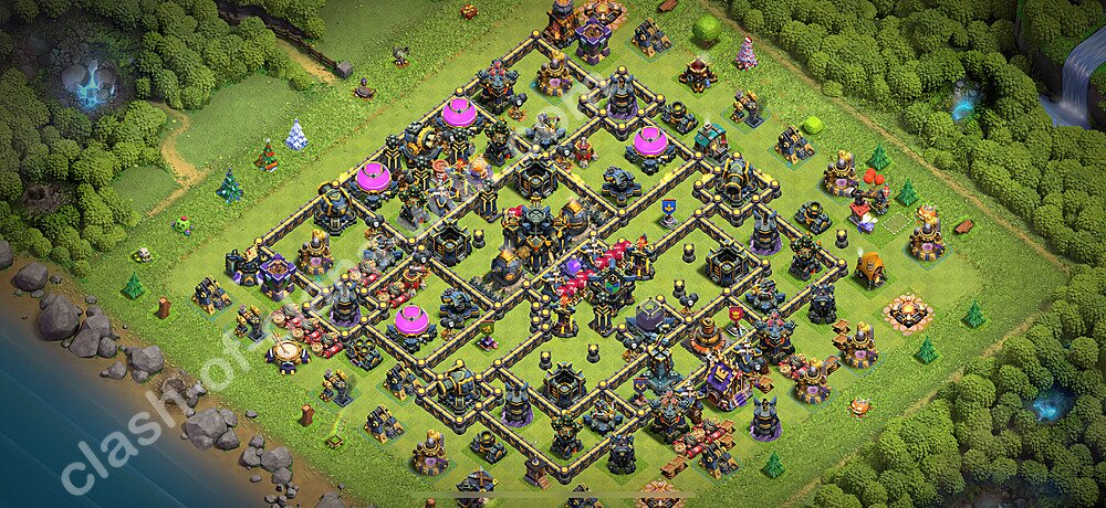 Расстановка базы ТХ 17 2025 для фарма / защиты ресурсов Скопировать, Гибридные, #2509