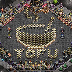 Base plan (layout), Town Hall Level 17 Troll / Funny (#2724)