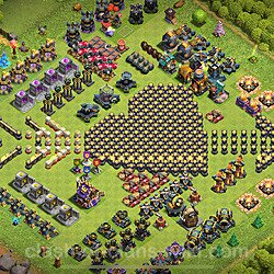 Base plan (layout), Town Hall Level 17 Troll / Funny (#2737)