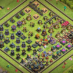 Base plan (layout), Town Hall Level 17 Troll / Funny (#3489)
