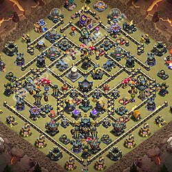 Municipio livello 17 Base di Guerra + Link, Anti tutto - Miglior Disposizione Villaggio COC 2026 TH17, #2255