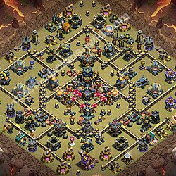 Die Anti 2 Sterne Clan War Base RH17 + Link 2026 - COC Rathaus Level 17 Kriegsbase (CK / CW), #2266