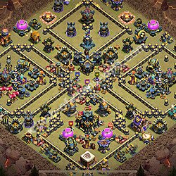 Municipio livello 17 Base di Guerra + Link - Anti 2 Stelle Disposizione Villaggio COC 2026 TH17, #2272