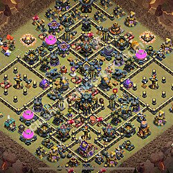 Municipio livello 17 Base di Guerra + Link, Anti Air / Electro Dragon - Miglior Disposizione Villaggio COC 2026 TH17, #2276