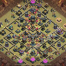 Municipio livello 17 Base di Guerra + Link, Anti Air / Electro Dragon - Anti 3 Stelle Disposizione Villaggio COC 2026 TH17, #2446