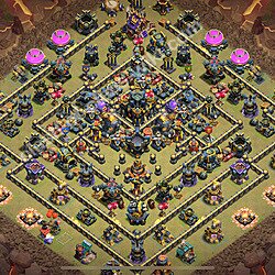 Diseño de aldea para Ayuntamiento nivel 17 para guerra (#2618)