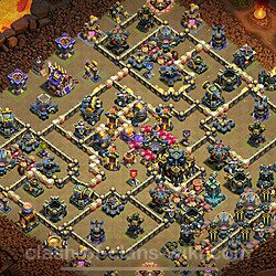 Base Hôtel de ville Niveau 17 de guerre GDC (#2621)