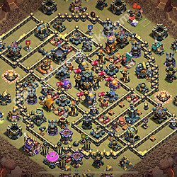 Municipio livello 17 Base di Guerra + Link - Miglior Disposizione Villaggio COC 2026 TH17, #2651