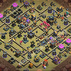 Municipio livello 17 Base di Guerra + Link, Anti tutto - Miglior Disposizione Villaggio COC 2026 TH17, #2668