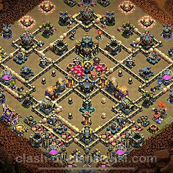 Base plan (layout), Town Hall Level 17 for clan wars (#2673)