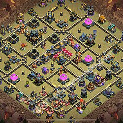 Municipio livello 17 Base di Guerra + Link - Miglior Disposizione Villaggio COC 2026 TH17, #2674