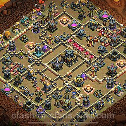 Base plan (layout), Town Hall Level 17 for clan wars (#2679)
