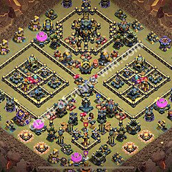 Municipio livello 17 Base di Guerra + Link - Anti 3 Stelle Disposizione Villaggio COC 2026 TH17, #2682