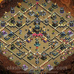 Base plan (layout), Town Hall Level 17 for clan wars (#2692)