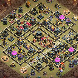 Municipio livello 17 Base di Guerra + Link, Anti tutto - Miglior Disposizione Villaggio COC 2026 TH17, #2703