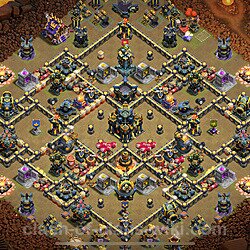 Base plan (layout), Town Hall Level 17 for clan wars (#2721)