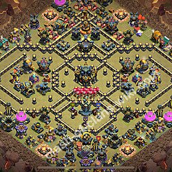 TH17 War Base Plan with Link, Copy Town Hall 17 CWL Design 2026, #2748