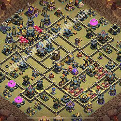 Disposizione villaggio Municipio livello 17 di guerra (#2832)