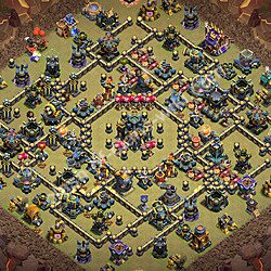 トロフィーコレクションの基本計画タウンホールレベル17, 異形2933